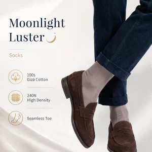 Luxury Customizable Thin Summer Dress Socks Men Cotton Nylon Knitted Anti Bacterial Breathable Sweat Absorbent Daily