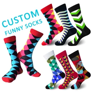 Manufacturer Color Mens Long Socks for Business and Office Wear Sets Breathable Classic Dress Socks men