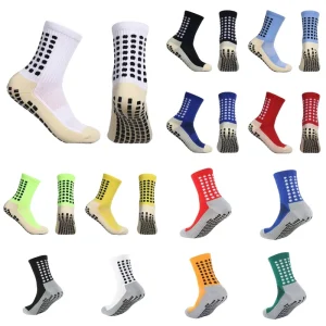 Manufacturer Designer logo Custom Socks High Quality Soccer Grip Socks Football Men Woman Unisex Sports Socks Non slip Cotton