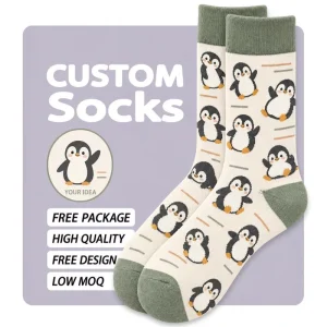 Manufacturer Direct Factory Audit Export Ready ODM Custom Socks for Daily Wear and Retail Sales