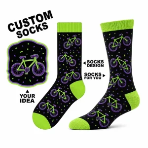 Manufacturer Direct High Elastic Soft Touch Private Label Custom Socks for Men Women and Kids