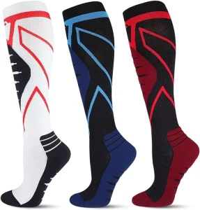 Manufacturer Knee High Socks Unisex Colorful Stylish Stocking Breathable Bottom Soccer Sports Compression Socks