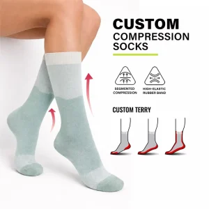 Manufacturer Performance Women Men Custom Sports Compression Socks
