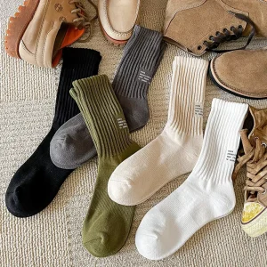Manufacturer Thick Terry Sport Socks Slouch Crew Custom Logo Cotton Knitted Men Socks