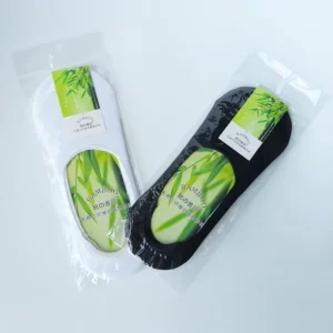 Men 100% Bamboo Fiber Invisible No Show Socks