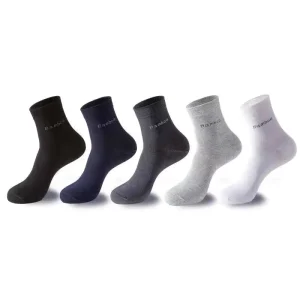 Men Bamboo Fiber Socks Breathable Short Socks Business Casual Ankle Custom Bamboo Socks