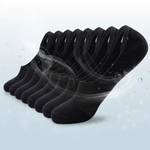 Men Breathable Thin Running Anti Slip Snagging Resistance Summer Socks Custom Logo Cotton No Show Knitted Invisible Gym Sports