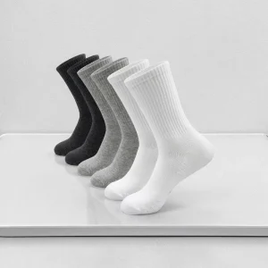 Men Business Dress Breathable Thermal Winter Anti Slip Sock Knitted Thick Cushion Merino Wool Camping Ski Crew Socks