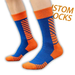 Men Children Youth Cotton Crew Breathable Socks Digital Printing Custom Colors Casual Socks