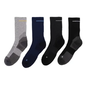 Men Color Merino Wool Winter Sock Outdoor Custom Logo Running Thermal Warm Waterproof Women Sports Crew Socks