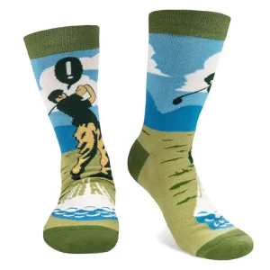 Men Cotton Casual Sport Socks Elegance Class Gift Crew Funny Golf Socks