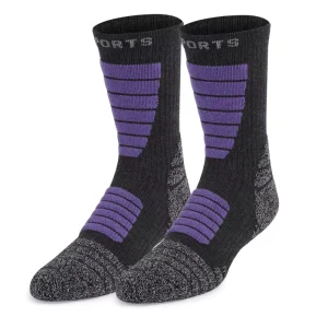 Men Crew Thermal Socks Athletic for Men Suitable for Hiking Trekking Camping Merino Wool Socks