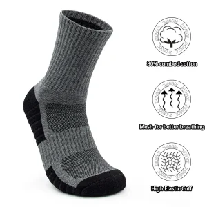 Men Custom Logo Casual Soccer Sports Breathable Cotton Digital Print Anti Slip Grip Football Basketball Summer Crew Socks