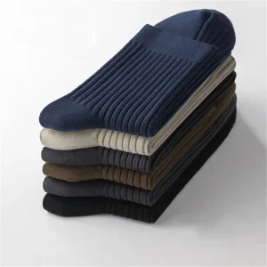 Men Socks Classic Business Men Dress Socks Solid Cotton Men Formal Socks