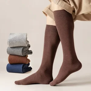 Men Socks Custom Warm Socks Winter Long Socks Men