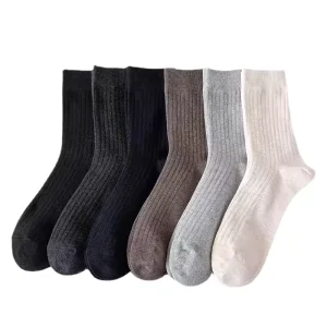 Men Thermal Crew Socks for Winter Heavy Weight Polyester Anti Odor Moisture Wicking Office Socks High Demand