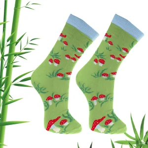 Men Thick Custom Socks Bamboo Socks 100% Bamboo Organic Cotton Fibre Socks