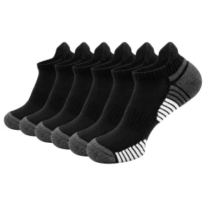 Men Women Winter Knitted Cotton Sweat Absorbent Cushioned Grip Running Breathable Sport Anti Slip Cuff Ankle Socks