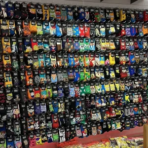 Men’s Anime Funny Socks Hip Hop Personality Cartoon Anime Socks Men Cartoon