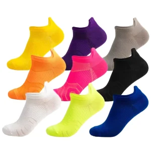 Men’s Ankle Knitted Running Socks Breathable Quick Dry Anti-Bacterial Spring Ankle Sport Socks