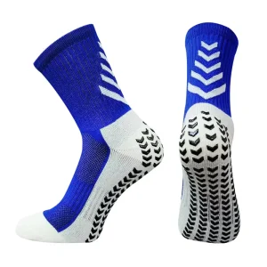 Men’s Anti slip Crew Tube Athletic Nonslip Grip Soccer Football Custom Running Sports Socks
