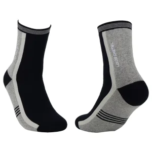 Men’s Athletic Crew Terry Sports Socks Custom Logo Winter Running Cycling Basketball Moisture Wicking Low MOQ Thick Eco Friendly