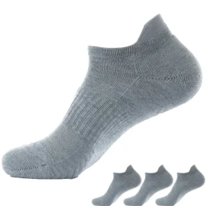 Men’s Athletic No Show Socks Custom Logo Multi Colored Breathable Comfort Fit Performance Low Cut Summer Anti Slip Socks