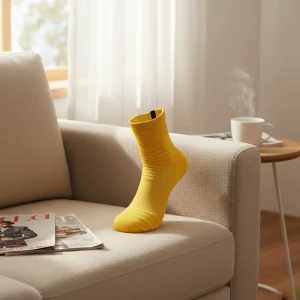 Men’s Basketball Ankle Socks Custom Anti Slip Sweat Resistant Sporty Adults Spring Knitted