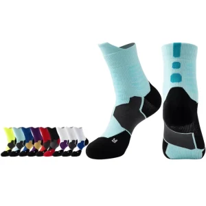 Men’s Basketball Socks Running Comfortable Socks Extra Thick Terry Cushion Sports Socks