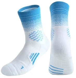 Men’s Basketball Socks Sweat absorbent Stockings Non slip Towel Socks Thickened High Sports Socks