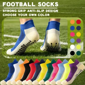 Men’s Boat shaped Anti slip Football Socks with a Comfortable and Breathable Design Suitable for Both Teenagers and Adults