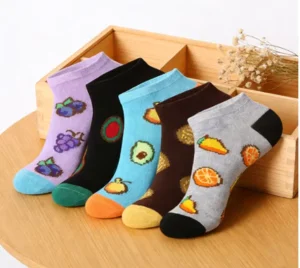 Mens Breathable Crew Socks Cotton Sporty Design Anti Bacterial Casual Athletic Wear