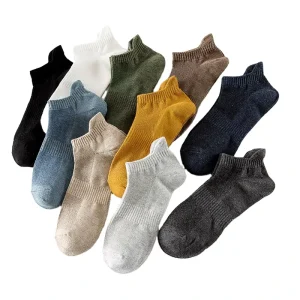 Mens Business Dress Socks Cotton Socks Men Professional Breathable Socks Man