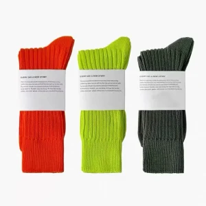 Men’s Casual Autumn Street Slouch High Crew Socks Warm Breathable Thick Wool Nylon Fashion Sport Stylish Comfortable Knitted