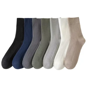Men’s Casual Cotton Sports Socks Low top Solid Color Breathable Non slip Short Socks Support Customization