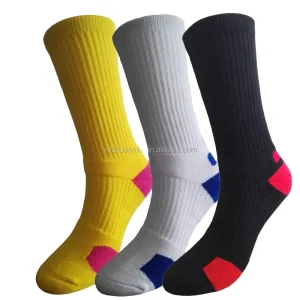 Men’s Casual Crew Socks Athletic Half-Cushioned Volleyball Basketball Sports Dress Breathable