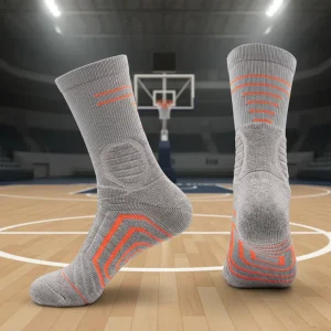 Men’s Cotton Crew Sports Socks Breathable Basketball Custom Logo Summer Hiking Gym Sock Sweat Youth Women’s Fitness Socks