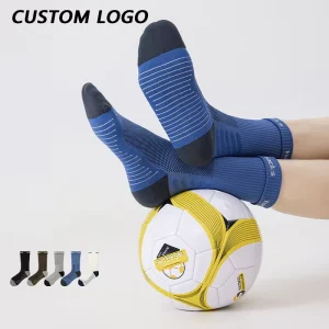 Men’s Crew Socks Sports Running Anti-Slip Eco-Friendly for Cycling & Workouts