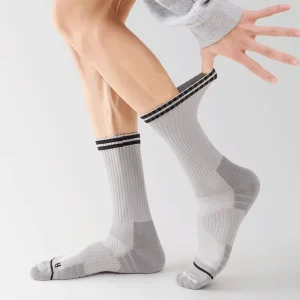 Mens Custom LOGO Casual Fashion Socks Trendy Daily Socks With Breathable Cotton and Unique Patterns for Streetwear and Lifestyle