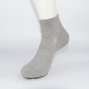 Men’s Customizable Summer Cotton Ankle Socks Colorful Ladies’ Knitted Socks Body One Size Cuff Bottom for Daily Use