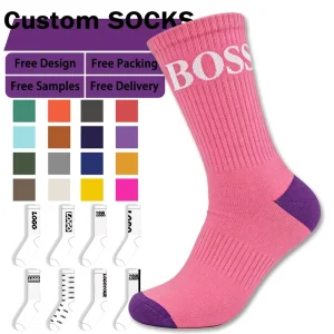 Men’s Dress Business Casual Crew Cotton Socks