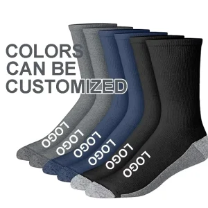 Men’s Funky Knitted Dress Socks Quick Drying Cheeseburger Sports Design Breathable Style for Spring Season Body