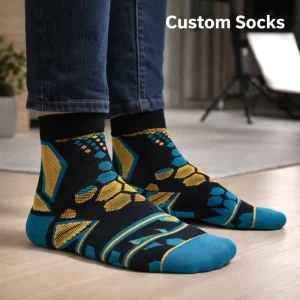 Men’s High Quality Anti-Slip Basketball Sport Socks Custom Embroidered Logo Crew Socks Autumn Knitted ODM