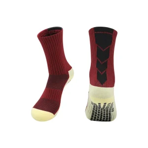 Men’s High Quality Custom Logo Football Sports Socks Long Tube Compression Breathable Nylon Cotton for Spring Season