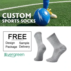 Men’s Hike Classic Edition Light Cushion Hiking Socks Knitted ODM Light Gray