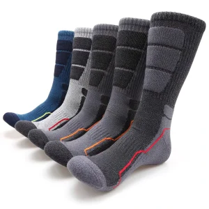 Men’s Hiking Outdoor Hiking Moisture Wicking Cushion Crew Socks