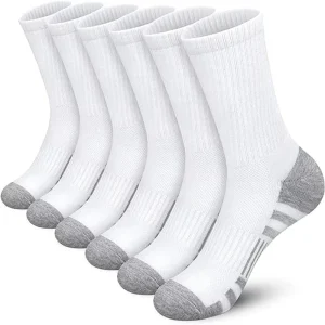 Men’s Knee-high Sports Long Football Socks Breathable Terry Material Cylinder High-top Socks Bottom Opening with