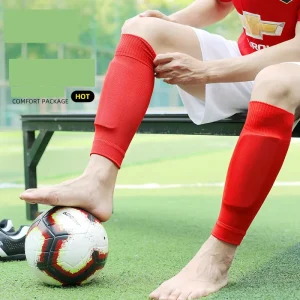 Men’s Logo Crew Socks for Outdoor Sports High Compression Knee Pads for Soccer Basketball Spring Season Direct Factory Sale