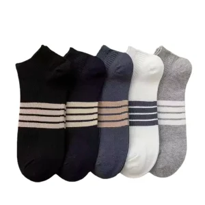 Men’s Low top Socks Summer Short Ankle Sport Socks Custom Business Cotton Breathable Boat Socks