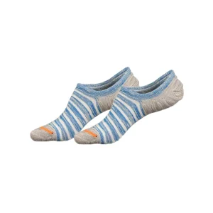 Men’s No Show Socks Low Cut Hidden Cotton with Anti Slip Silicone Grips Sporty Daily Use